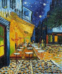 Van gogh night cafe arles. Cafe Terrace At Night By Vincent Van Gogh Van Gogh Vincent