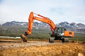 Icelandic Contractor Picks Hitachi Excavator