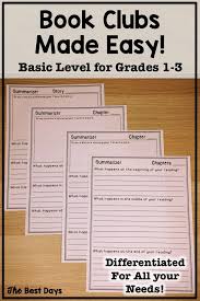 Teachers Are You Ready To Try Book Clubs In Your First Grade Second Grade Or Third Grade Classrooms Ev Book Club Books Book Club Names Book Club Activities