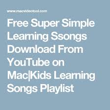 Having famous parents comes with plenty of fringe benefits, like going to red carpet premieres and being able to score tickets to coachella. Free Super Simple Learning Ssongs Download From Youtube On Mac Kids Learning Songs Playlist Songs Kids Learning Song Playlist