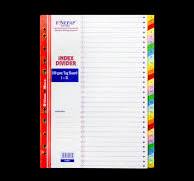 Finepap A4 Daily Index Dividers 1-31 (160GSM, Assorted ...