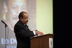 Former astronaut visits his alma mater