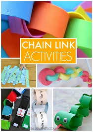 Chain Link Crafts And Activities For Kids The Ot Toolbox Activities For Kids Craft Activities For Kids Business For Kids