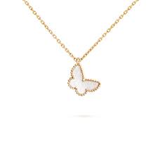 Sweet Alhambra Butterfly Pendant Vcarf69300 Van Cleef Arpels In 2020 Custom Jewelry Necklaces Custom Jewelry Butterfly Pendant