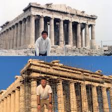 Danny Sullivan على X: Me at the Acropolis, 1989 and thirty years later in  2019. Ive hardly changed, still taking selfies :) t.coDXBpu6VU1u   X