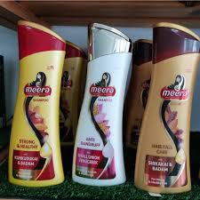 MEERA SHAMPOO RANGE 180ML/340ML - ANTI-DANDRUFF/HAIR FALL/ STRONG & HEALTHY  [EXP 08/2024] | Shopee Malaysia