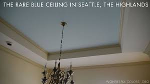 Blue Ceiling Blue Ceilings Home Design Decor Meaning Of Blue