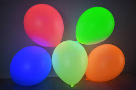 Directglow 25 Ct Uv Neon Fluorescent Blacklight Reactive Latex Glow Party Balloons Walmart Com Walmart Com