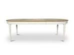 Table ovale avec rallonge