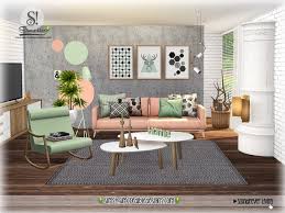 Sims 4 Cc Custom Content Clutter Decor Furniture Simcredible S Scandifeve Sims 4 Cc Sims 4 Cc Oturma Odasi Takimlari Mobilya Fikirleri Ev Icin