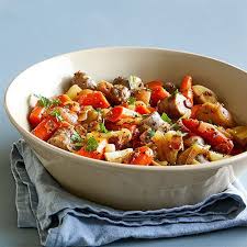 Quick Cooker One Pot Oktoberfest The Pampered Chef Www Pamperedchef Biz Mindymussell Www Theflipflopche Bratwurst Main Dish Recipes Pressure Cooker Recipes