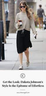 Dakota johnson on the ellen degeneres show. Get The Look Dakota Johnson S Style Is The Epitome Of Effortless The Everygirl