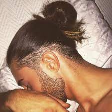 Afbeeldingsresultaat Voor Low Undercut Bun Man Bun Hairstyles Undercut Long Hair Long Hair Styles Men