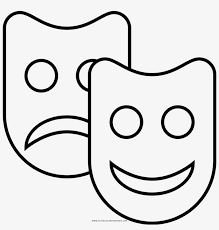 Black and white stage curtain coloring page coloring pages. Clever Theater Coloring Pages Page Ultra Masks Theatre Line Art Transparent Png 1000x1000 Free Download On Nicepng
