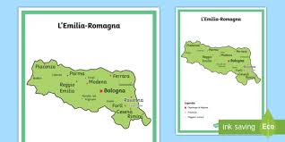 La cartina 14 resta uguale alla precedente. Scuola Primaria L Emilia Romagna Cartina Politica