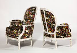Project create is a nonprofit in new orleans dedicated to promoting art and creativity in the entire community. What S Sasha Bikoff Up To Lately Reupholstering Vintage Chairs With Fashion Fabrics Architectural Digest