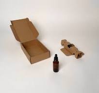 1 oz Glass Bottle Shipping Box | Glass Bottle Packaging