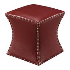 If you want something just as polished, a gray leather ottoman is a great choice. 50 Most Popular Red Ottomans And Footstools For 2021 Houzz