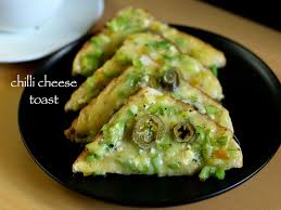 Chilli Cheese Toast Recipe Cheese Chilli Toast Recipe On Tawa Recipe Chilli Cheese Toast Toast Recipes Cheese Toast Recipe