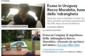 Declared wanted along with 3 others. Rocco Morabito Y Uruguay En Las Paginas De Los Diarios Italianos Tras La Fuga