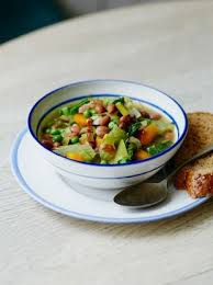 Jools Wholesome Veg And Bean Soup Vegetable Recipes Jamie Oliver Recipe Vegetable Recipes Bean Soup Healthy Recipes