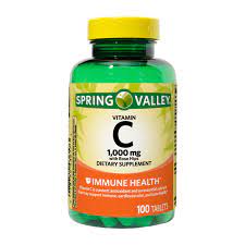 This pack includes 10 individually packaged sachets. Spring Valley Vitamin S With Rose Hips Dietary Supplement 1 000 Mg 100 Count Walmart Com Walmart Com