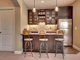 45 Clever Basement Bar Ideas We Truly Love Small Basement Kitchen Wet Bar Basement Kitchen Design Small
