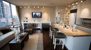 مطابخ صغيرة مفتوحة على غرفة الجلوس موقع يا لالة Condo Interior Open Kitchen And Living Room Living Room Interior