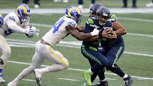 Aaron donald has two sacks and leonard floyd recorded another, his sixth sack against the seahawks this season. Rams Seahawks Rams Playoff Hopes Complicated After Loss To Seattle Seahawks Jared Goff Thumb Injury Abc7 Los Angeles