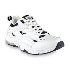 Everlast Sport Everlast Sport Men S Louis White Blue Lace Up Athletic Shoe Wide Width Wide Sneakers Blue Sneakers Running Shoes For Men