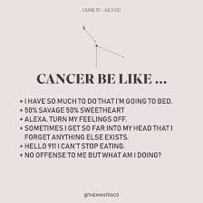 According to allure's resident astrologer, here's what a cancer can expect for relationships, career, friendship, home life, and more for your june 2021 horoscope. Cancermeme Hashtag On Twitter