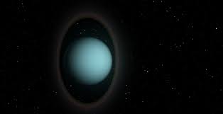 Planetary Rings Of Uranus Glow In Cold Light National Radio Astronomy Observatory Uranus and moon miranda in infrared light. planetary rings of uranus glow in