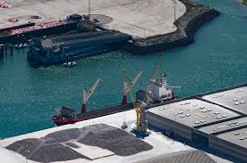 Aerial Image Of The M V Landy In Port At Boulogne Sur Mer In France Aerial Images Boulogne Sur Mer Aerial