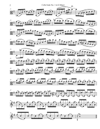 Cello Suite No 1 In G Major Sheet Music Pdf The Second Page Of The Prelude To J S Bach S Cello Suite No 1 In G Major This Is A Transcription From Old Editions That Has Sheet Music Music Is Life Viola