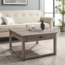 Boldly match it with other furnishings. Manor Park 30 Inch Square Country Coffee Table Grey Wash Accuweather Shop