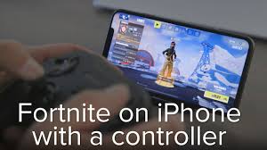 How To Play Fortnite On Iphone With A Controller Youtube