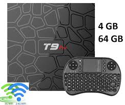 Hoy tenemos en el canal la lueva tv box sunvell t9 con 4gb de ram y 32 gb de memoria interna, incorpora android 8.1.!link de compra:opción 1: T9 Pro Android Tv Box With Mini Bluetooth Keyboard 4gb 64gb 4k Video Supported Quad Core Android 9 0 Buy Online At Best Prices In Pakistan Daraz Pk
