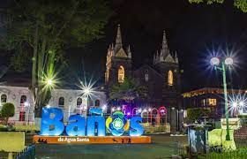 Baños de agua santa (spanish pronunciation: Puntzan Canopy Outdoor Adventures Banos Ecuador