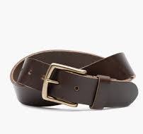 Crimson Chromexcel Leather Belt