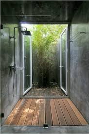 Let's present some shower designs that are both trendy and self cleaning! Open Bathroom Design 17 The Architects Diary