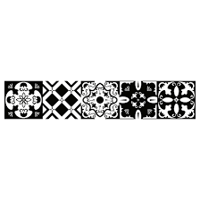 Apprendre à réaliser un dessin en noir et blanc à l'aide de la technique de quadrillage. Stickers Escalier Carreaux De Ciment Noir Et Blanc Stickers Malin