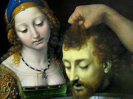 Andrea Solario Salome With The Head Of Saint John The Baptist Andrea Solario Detail