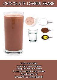 Chocolate Whey Protein Powder Shake Recipe How To Make Protein Shakes Protein Protein Powder Recipes Shakes Homemade Protein Shakes Healthy Protein Snacks