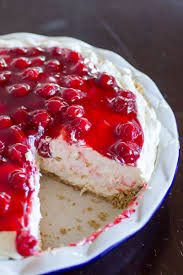 No Bake Cherry Cheesecake Fluff Pie Recipe No Bake Cherry Cheesecake Cherry Desserts Cherry Cheesecake Recipe