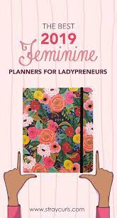 The planners come in four sizes: Best Feminine Monthly Yearly Planners For 2019 Stray Curls