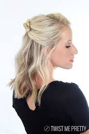 Suited for all occasions ranging from formal to personal, this trendy hairstyle can kick up your style quotient a couple of notches. Tied In Knots Twist Me Pretty