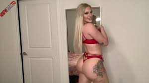Kendra Karter red bikini tease onlyfans porn videos