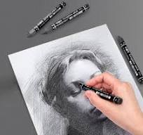 HB/2B/4B/6B Sketch Charcoal Stick Black Woodless Graphite Stick Pencil  Drawing Strips Art Student Sketch Painting Graphite Pen - AliExpress