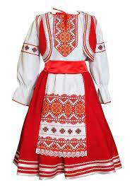 Buy Slavic costume women Belarus dress folk dance wear Online at  desertcartCyprus