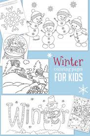 That is why we decided to create a number of various funny snowman coloring pages for the kids to have fun and joy. Christmas Winter Coloring Pages For Kids To Color